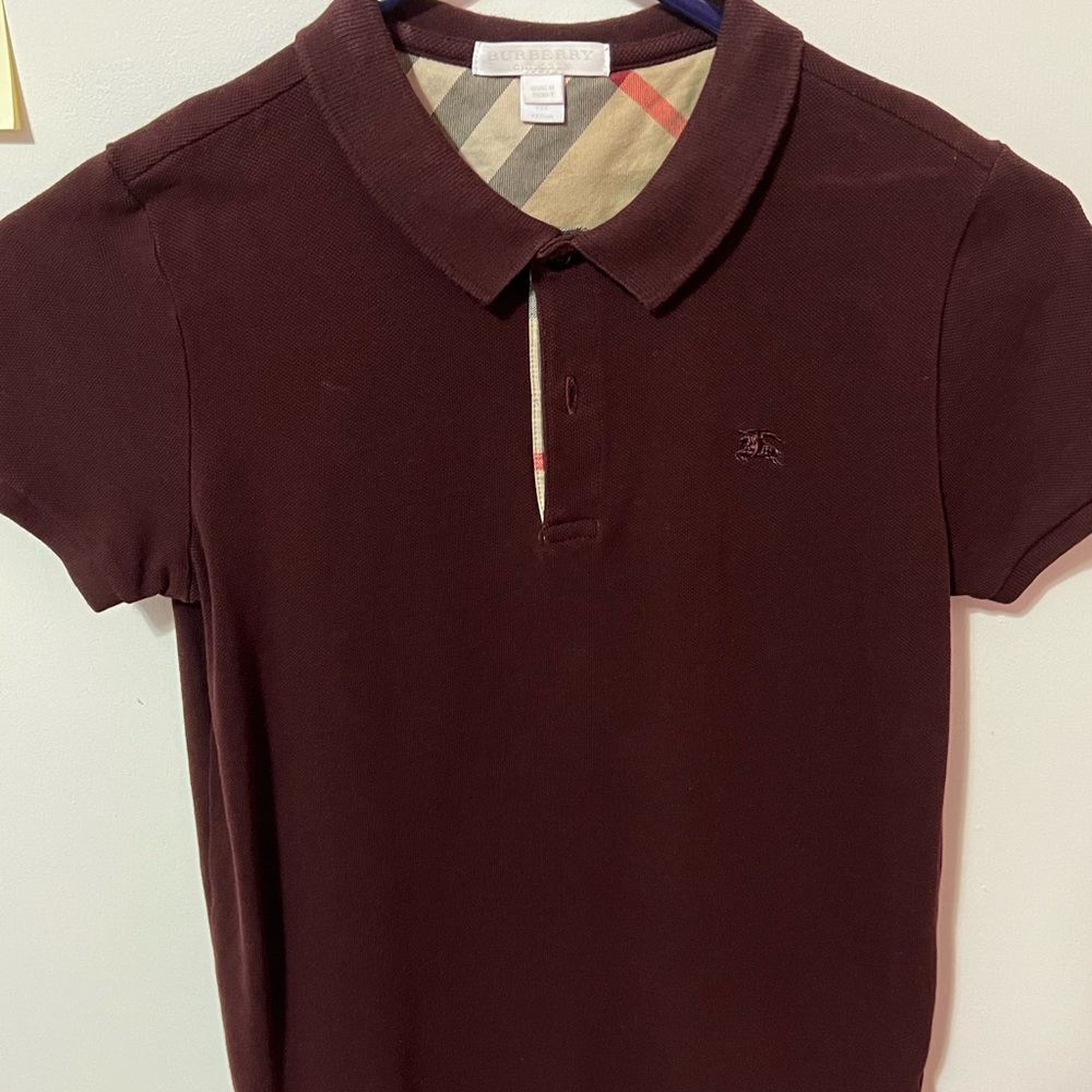 Boys Burberry polo, rare color